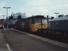 47220 with Freightliner at Southampton